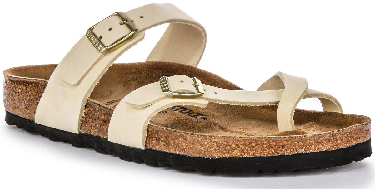 Birkenstock Mayari Sandaler | Beige mockaläder för kvinnor