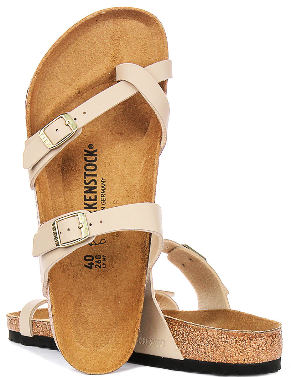 Birkenstock Mayari Sandalen | Beige suède leer voor Heren en Dames