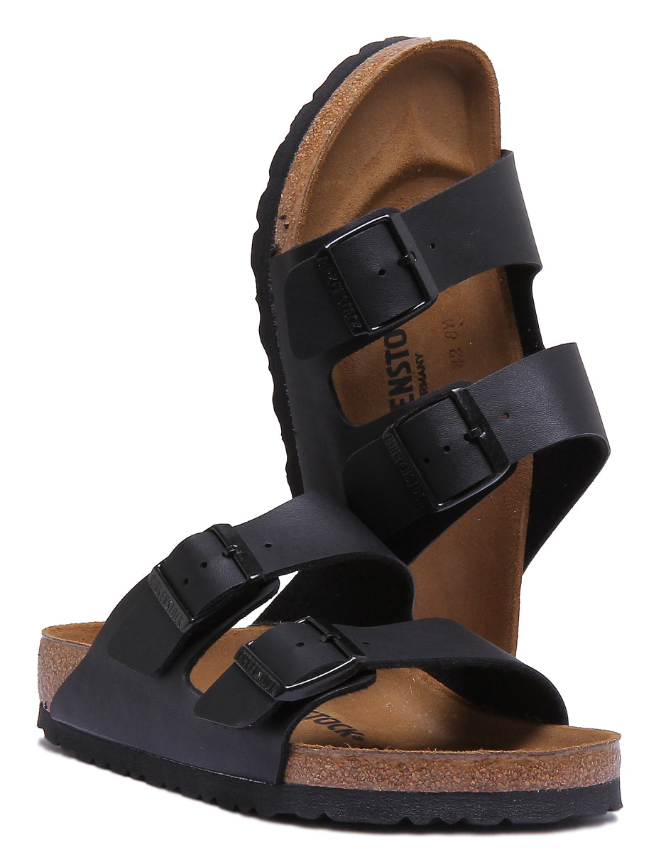 Birkenstock Arizona Sandalen | Zwart Birko-Flor voor heren en dames