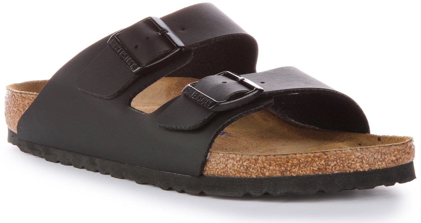 Birkenstock Arizona Sandalen | Zwart Birko-Flor voor heren en dames
