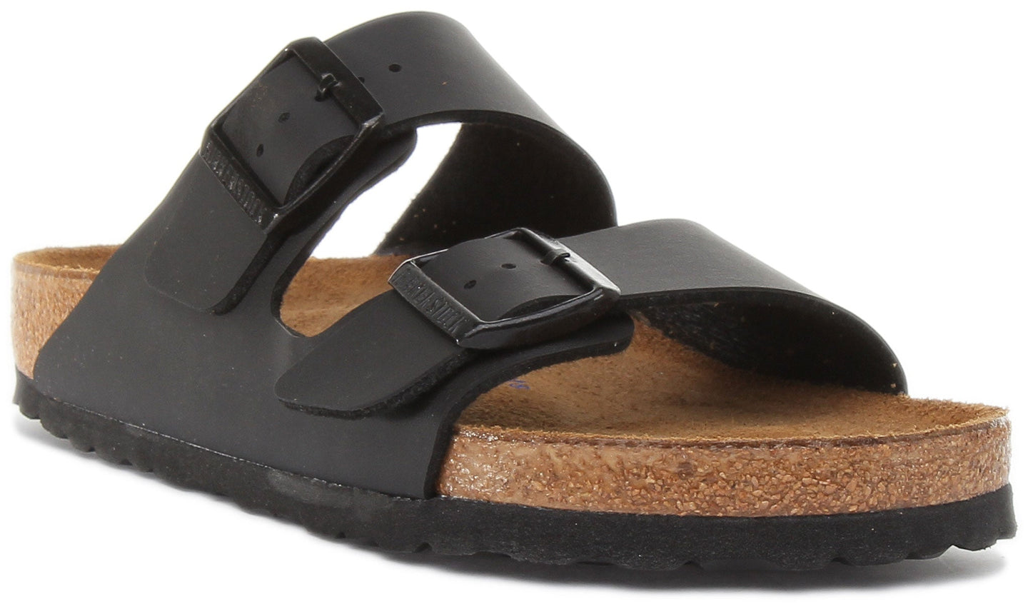 Sandalias Birkenstock Arizona | Birko-Flor negro para hombre y mujer