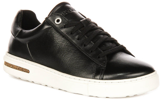 Zapatillas bajas Birkenstock Bend | Cuero genuino negro para hombres y mujeres - Ajuste regular