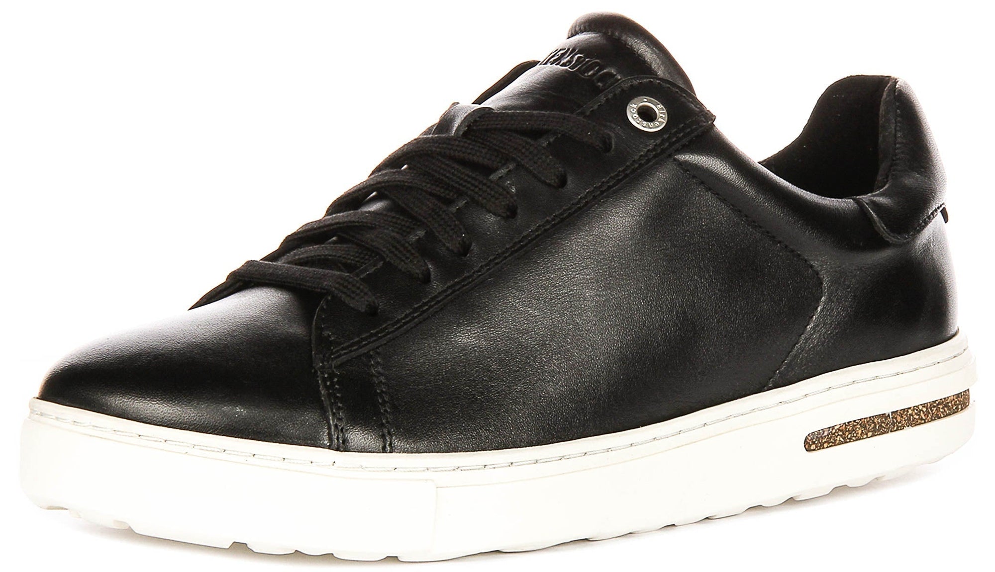 Birkenstock Bend Low Trainers | Zwart echt leer voor Heren en Dames - Normale Pasvorm