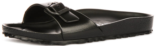 Sandalias Birkenstock Madrid | EVA negro para mujeres - ajuste estrecho