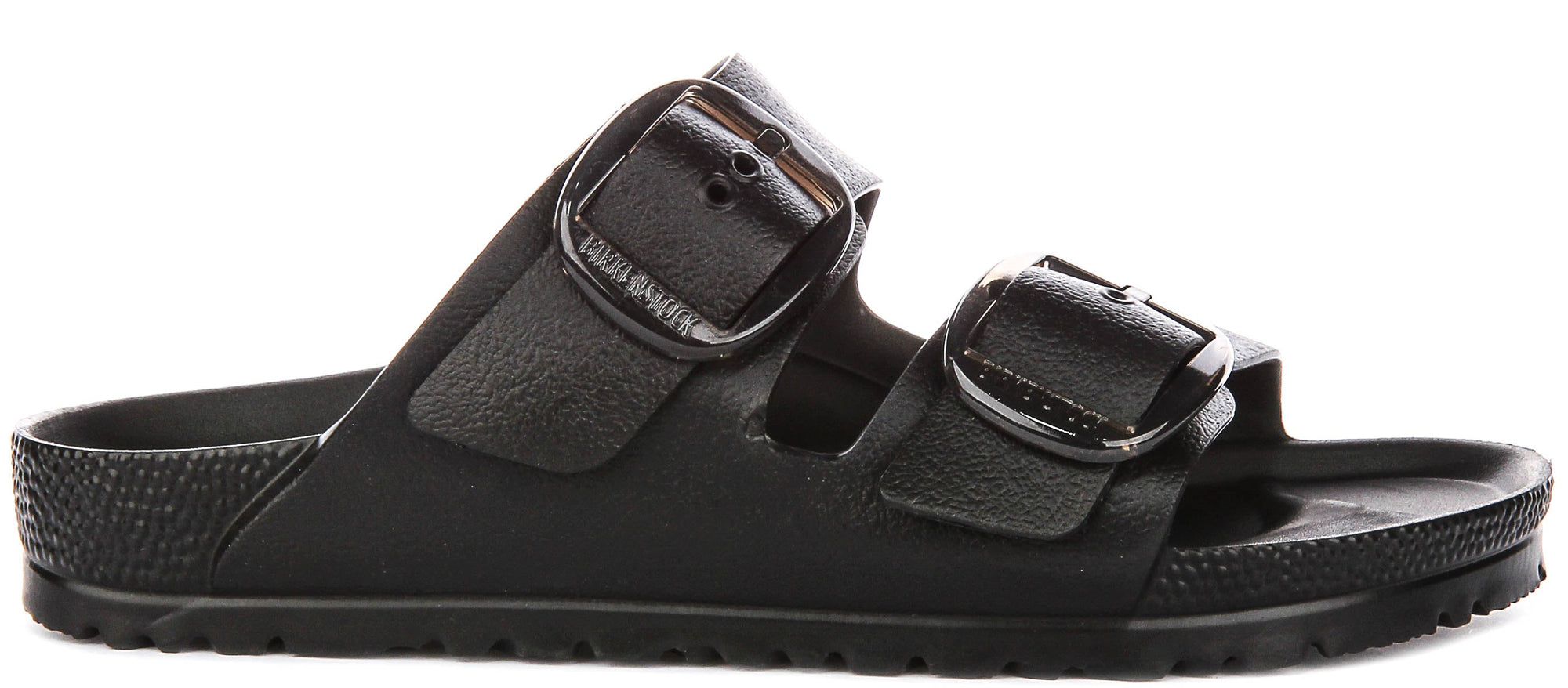 Birkenstock Arizona Sandalen | Zwart EVA - Grote Gesp voor Vrouwen - Smalle Pasvorm