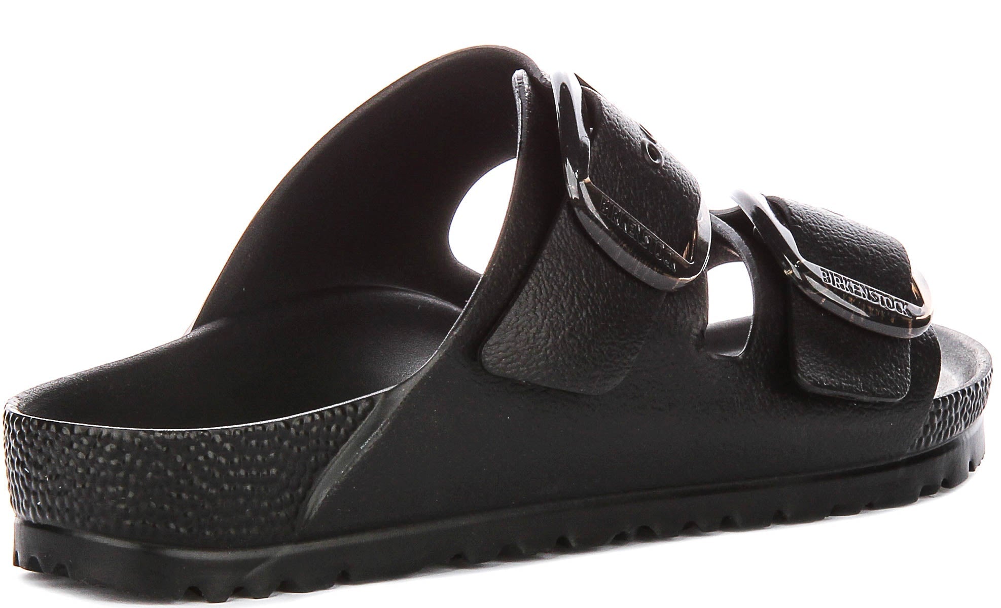 Birkenstock Arizona Sandalen | Zwart EVA - Grote Gesp voor Vrouwen - Smalle Pasvorm