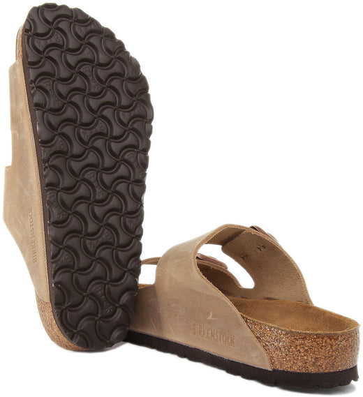 Birkenstock Arizona Sandalen | Bruin nubuck leer voor Dames