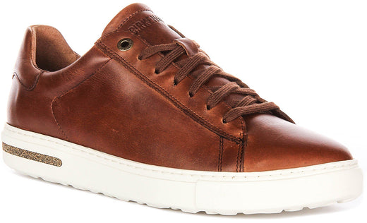 Zapatillas bajas Birkenstock Bend | Cuero genuino coñac para hombres y mujeres