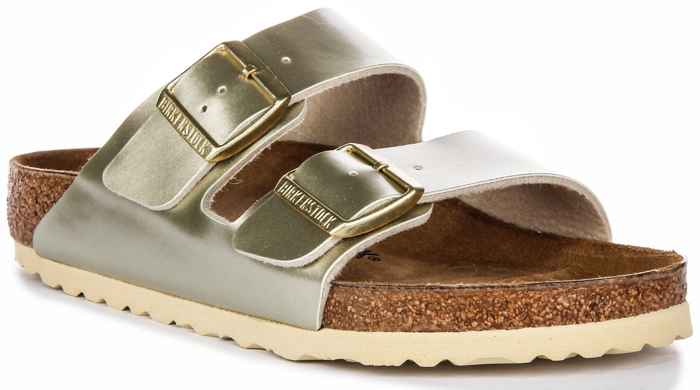 Sandalias Birkenstock Arizona | Birko-Flor dorado para niños