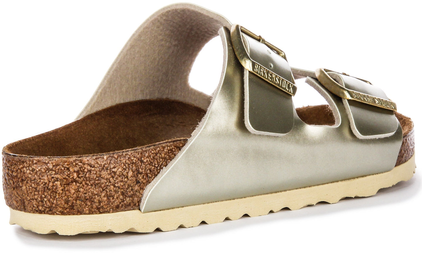 Sandalias Birkenstock Arizona | Birko-Flor dorado para niños