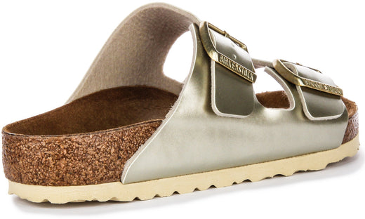 Sandalias Birkenstock Arizona | Birko-Flor dorado para niños