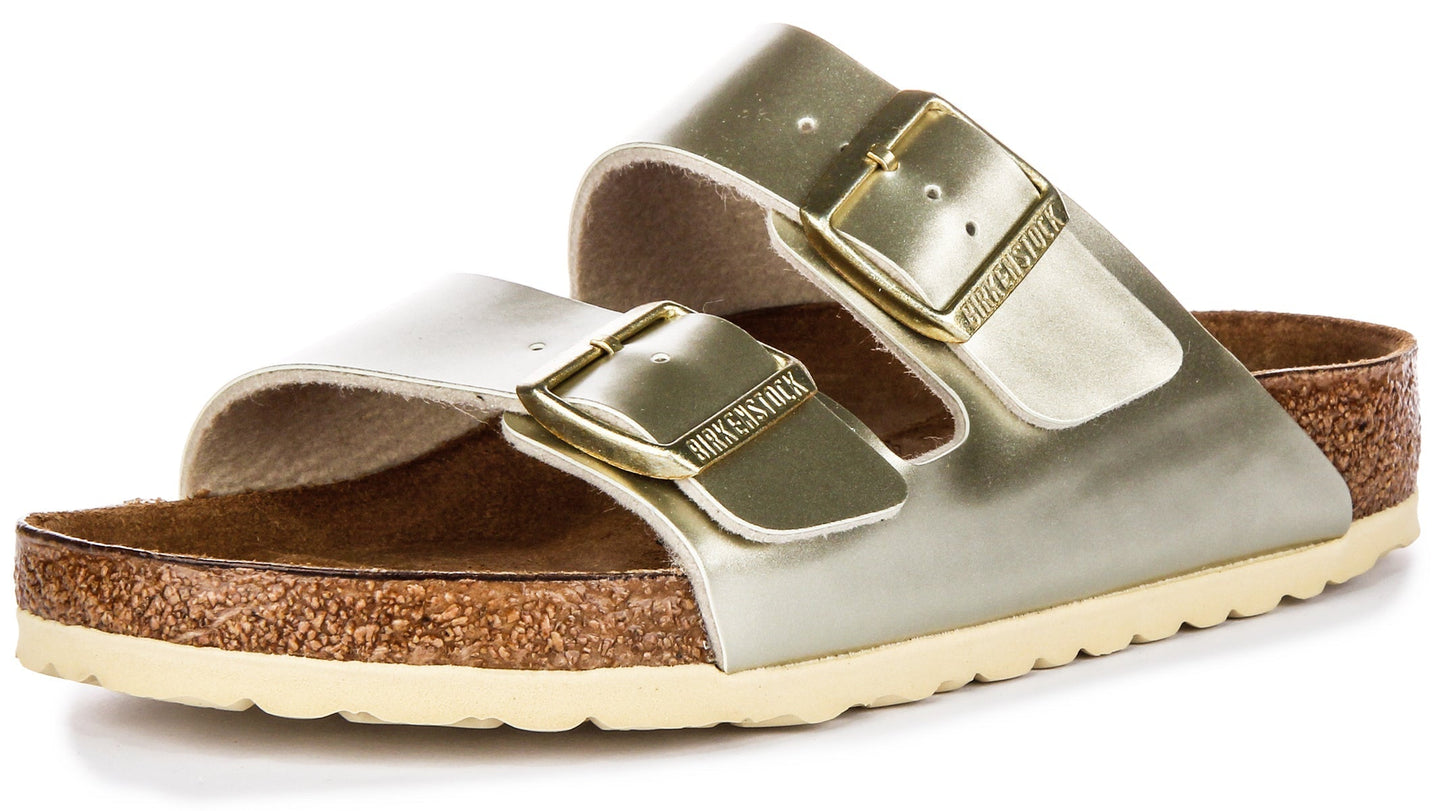 Sandalias Birkenstock Arizona | Birko-Flor dorado para niños