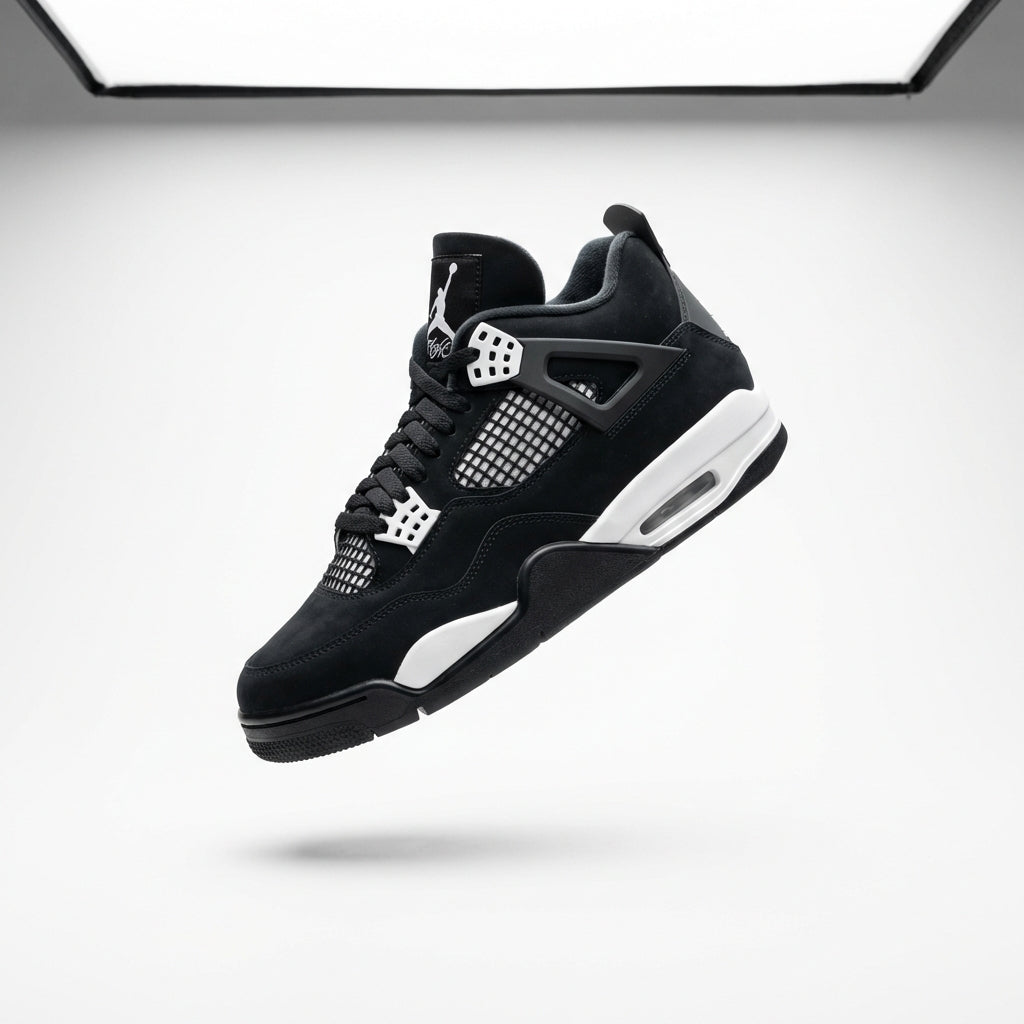 Jordan 4 Retro «White Thunder» (GS) (sin caja)