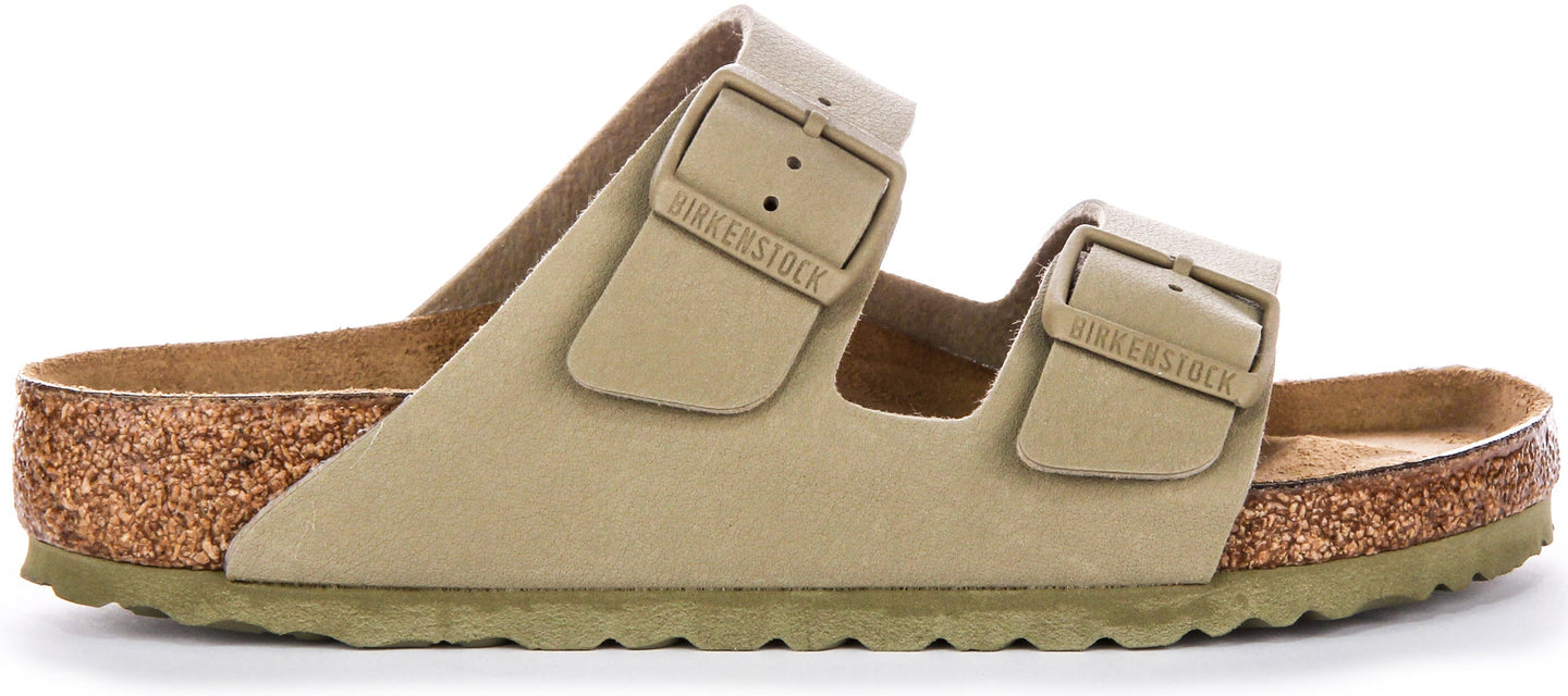 Birkenstock Arizona Sandalen | Khaki Birko-Flor voor heren en dames