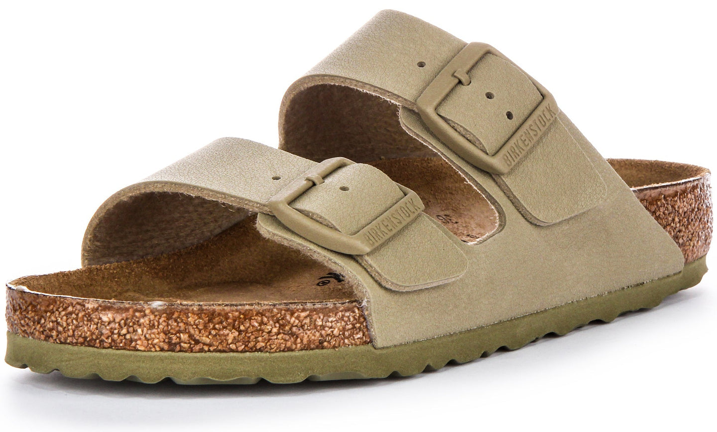 Birkenstock Arizona Sandalen | Khaki Birko-Flor voor heren en dames