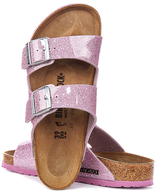 Sandalias Birkenstock Arizona | Birko-Flor lavanda para niños - Ajuste regular