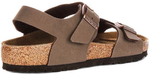 Zapatos Birkenstock New York | Mocha Birko-Flor para niños