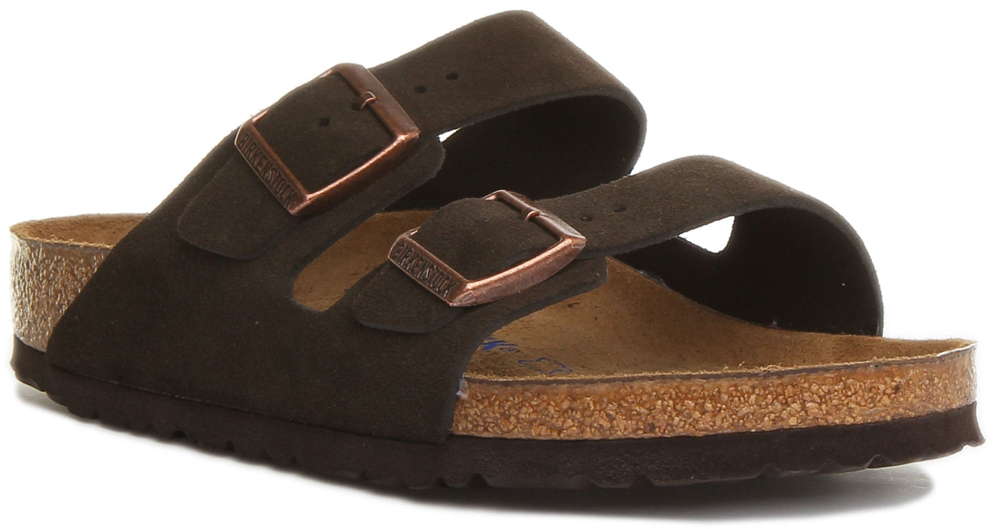 Birkenstock Arizona Sandalen | Bruin echt leer voor dames