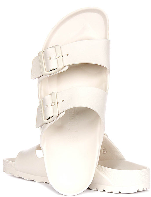 Sandalias Birkenstock Arizona | EVA blanco roto para hombres y mujeres - Ajuste estrecho