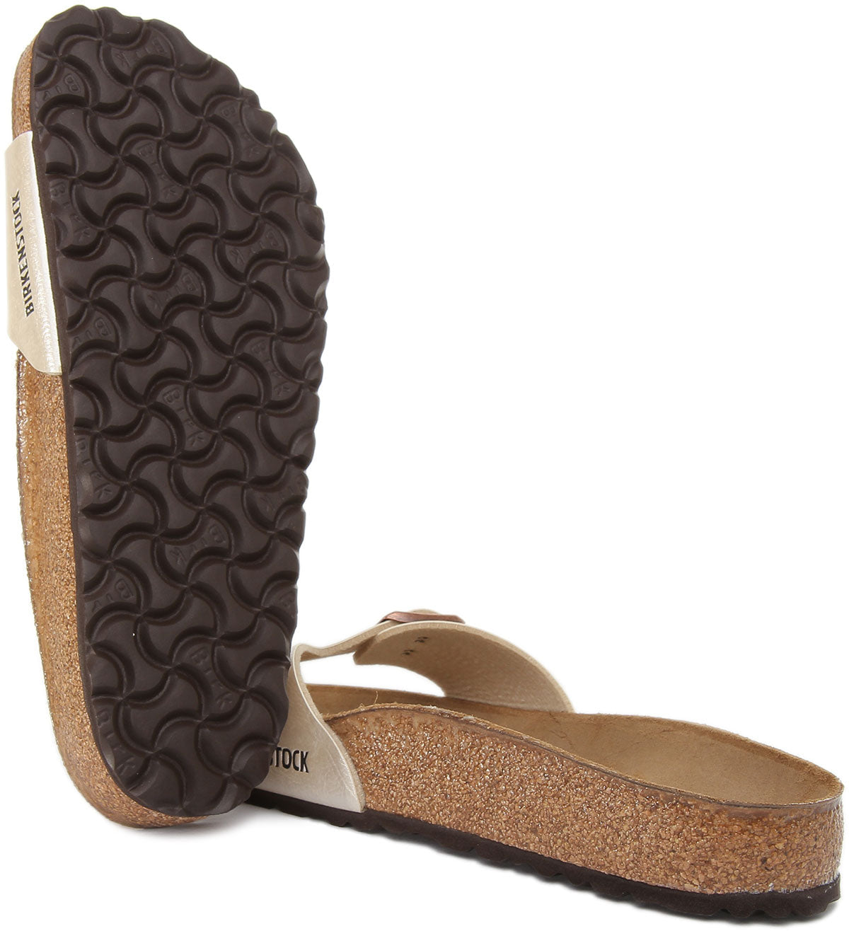 Birkenstock Madrid Sandalen | Wit Birko-Flor voor Dames