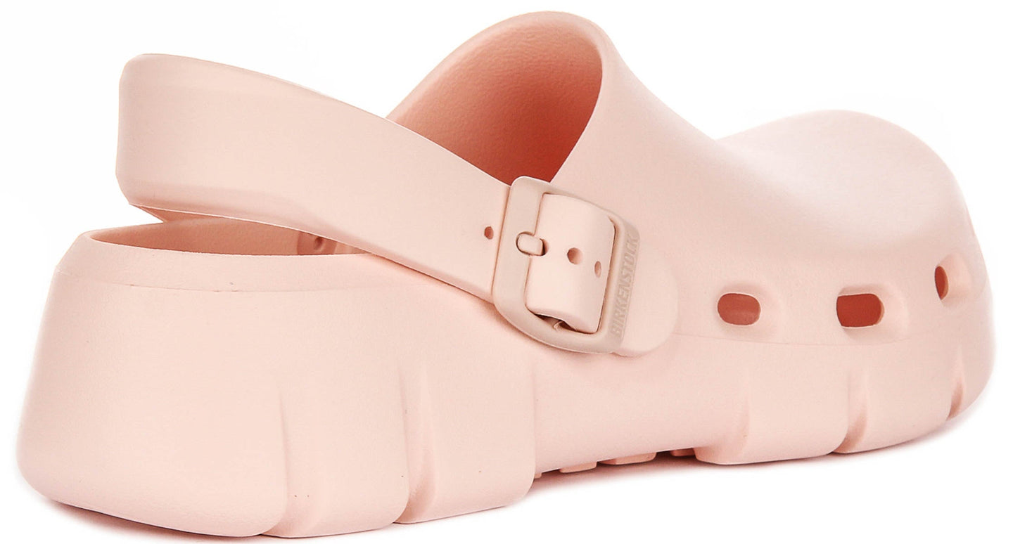 Zuecos Birkenstock Birki Flow | EVA rosa para mujeres - ajuste regular