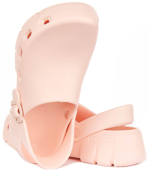 Zuecos Birkenstock Birki Flow | EVA rosa para mujeres - ajuste regular