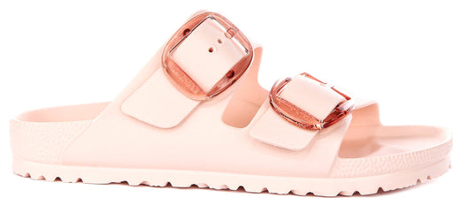 Sandalias Birkenstock Arizona | EVA rosa - Hebilla grande para mujer - Ajuste estrecho