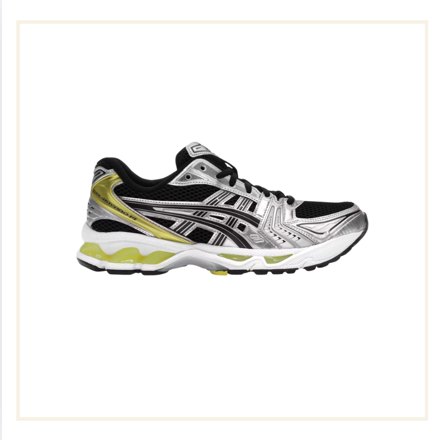 ASICS Gel-Kayano 14 Black Lemon Spark