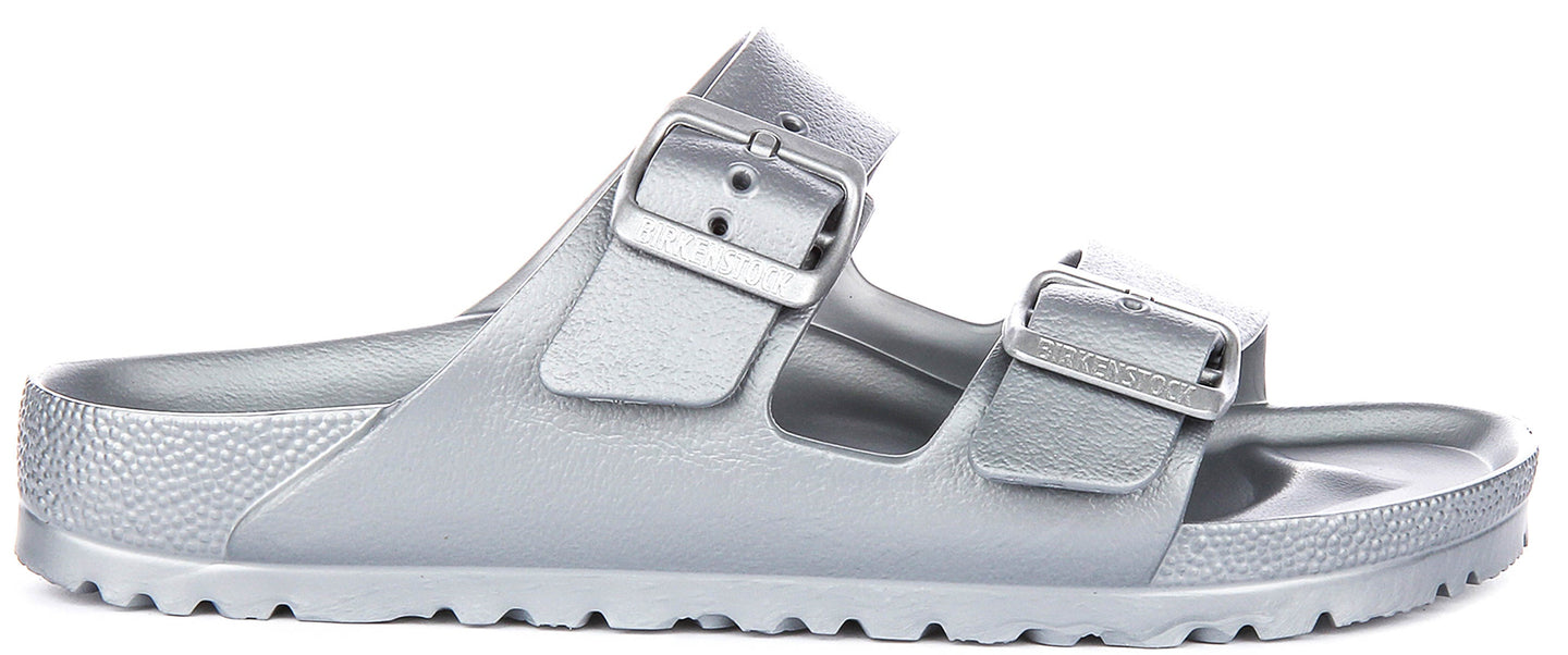 Sandalias Birkenstock Arizona | EVA plateado para hombres y mujeres - Ajuste estrecho