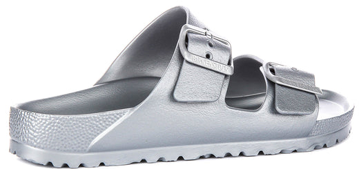 Sandalias Birkenstock Arizona | EVA plateado para hombres y mujeres - Ajuste estrecho