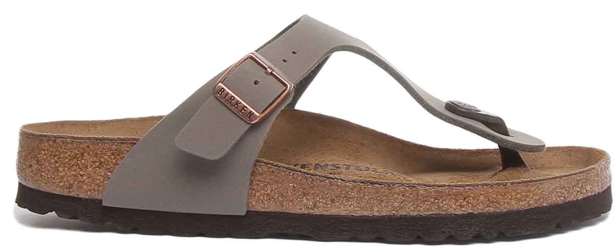 Birkenstock Gizeh Sandalen | Steen Birko-Flor voor Dames