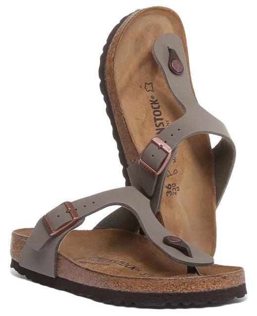 Birkenstock Gizeh Sandalen | Steen Birko-Flor voor Dames