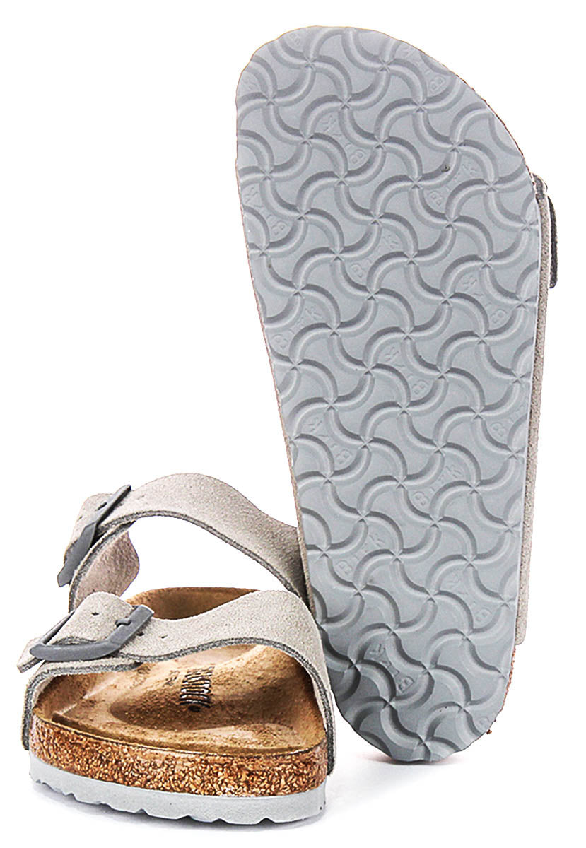 Sandalias Birkenstock Arizona | Birko-Flor piedra para mujeres - Ajuste regular