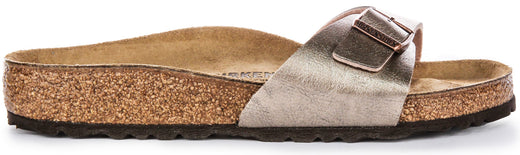 Birkenstock Madrid Sandaler | Taupe Birko-Flor för kvinnor