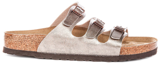 Sandalias Birkenstock Florida | Birko-Flor topo para mujeres - Ajuste regular