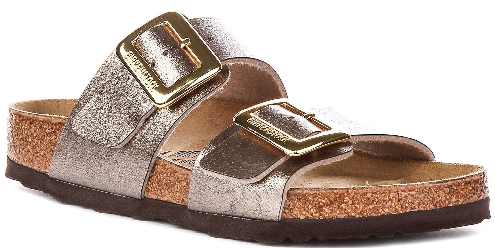 Birkenstock Sydney Comfort Klompen | Taupe suède leer voor Vrouwen - Normale Pasvorm