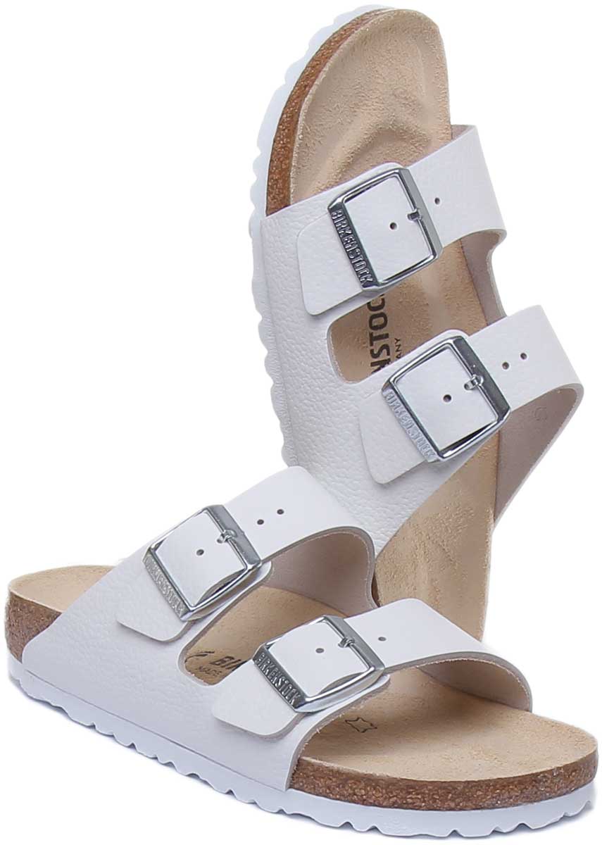 Birkenstock Arizona Sandalen | Wit nubuck leer voor Dames