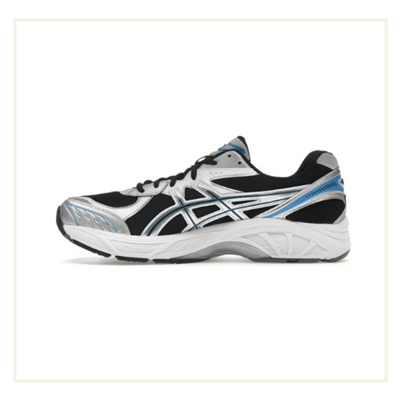 ASICS GT-2160 Noir Argent pur Bleu vif