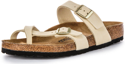 Birkenstock Mayari Sandaler | Beige mockaläder för kvinnor