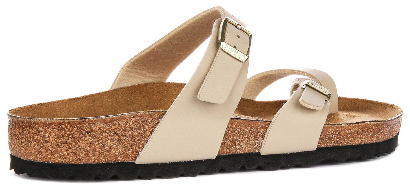 Birkenstock Mayari Sandalen | Beige suède leer voor Heren en Dames