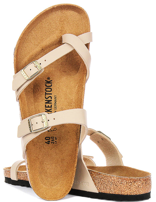 Birkenstock Mayari Sandalen | Beige suède leer voor Heren en Dames