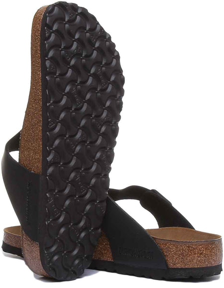 Birkenstock Gizeh Sandaler | Svart Birko-Flor för kvinnor