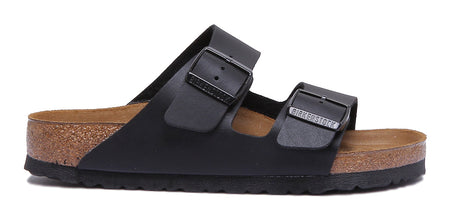 Birkenstock Arizona Sandaler | Svart Birko-Flor för män och kvinnor