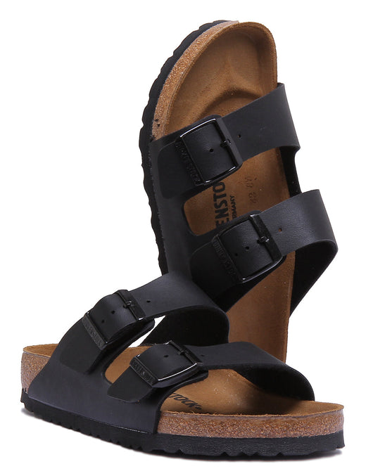 Birkenstock Arizona Sandalen | Zwart Birko-Flor voor heren en dames