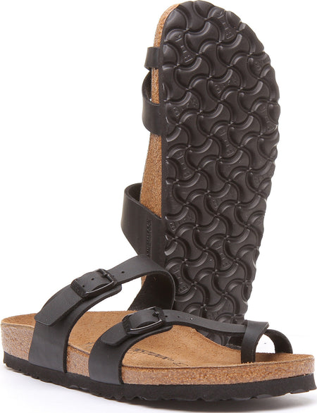 Birkenstock Mayari Sandals | Black nubuck leather for Women