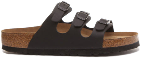Birkenstock Florida Sandalen | Zwart Birko-Flor voor Dames