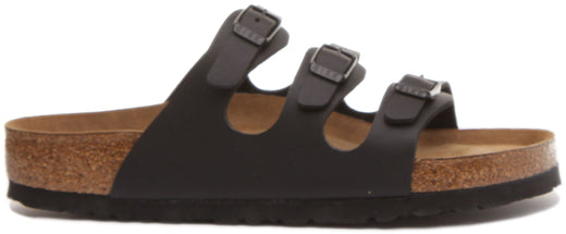 Birkenstock Florida Sandalen | Zwart Birko-Flor voor Dames