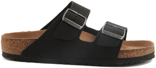 Sandalias Birkenstock Arizona | Birko-Flor negro - Veganas para mujer
