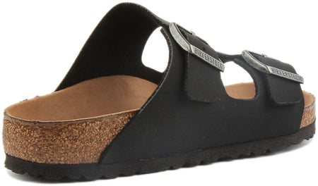 Birkenstock Arizona Sandalen | Zwart Birko-Flor - Veganistisch voor Dames