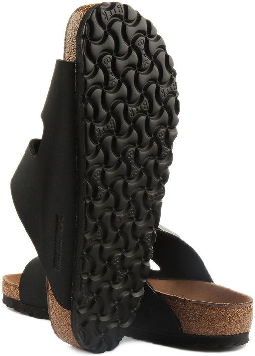 Sandalias Birkenstock Arizona | Birko-Flor negro - Veganas para mujer